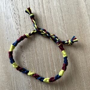 Giovanna Bracelet anklet trendy comfortable tie embroidery thread woven gift